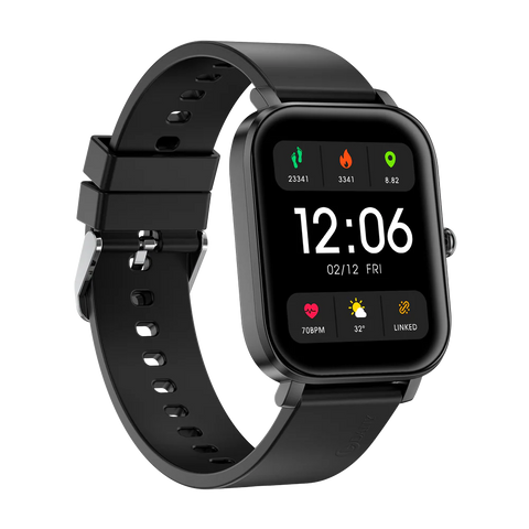 Black Square Display Smartwatch