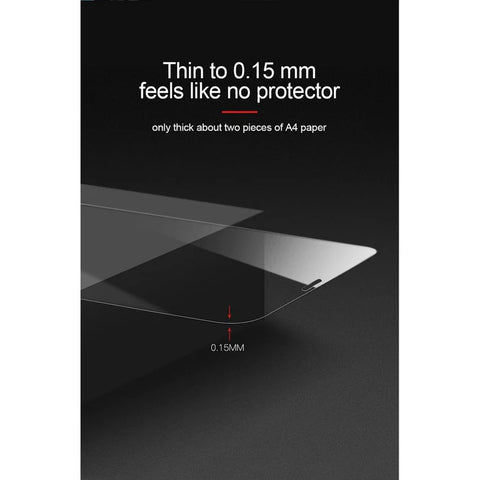 Baseus 0.15mm Full Tempered Glass Rear Screen Protector" designed for the iPhone XS Max.