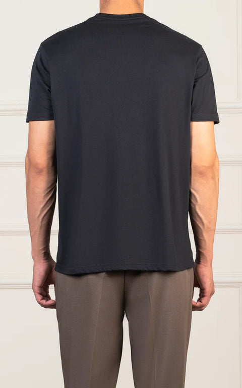 Cotton Hope Print T Shirt - Black
