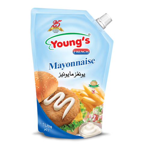 Young's French Mayonnaise - 1Ltr