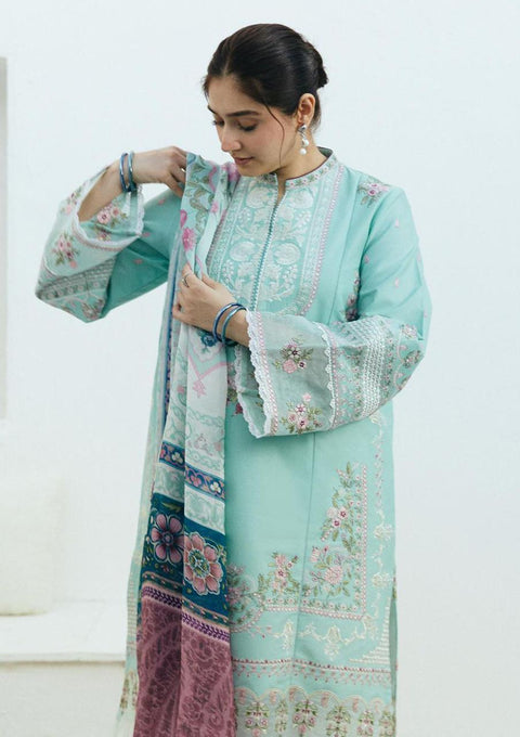 3PCS UNSTITCHED SUIT-Zara shahjhan MOST DEMANDING EDITION-Ladies Suites-